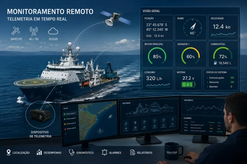 rastreamento industrial em tempo real