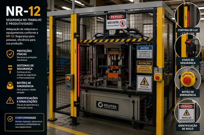 regularização de máquinas industriais