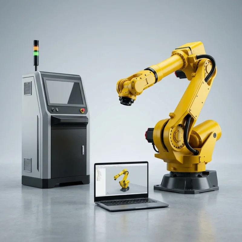 serviço de robótica industrial