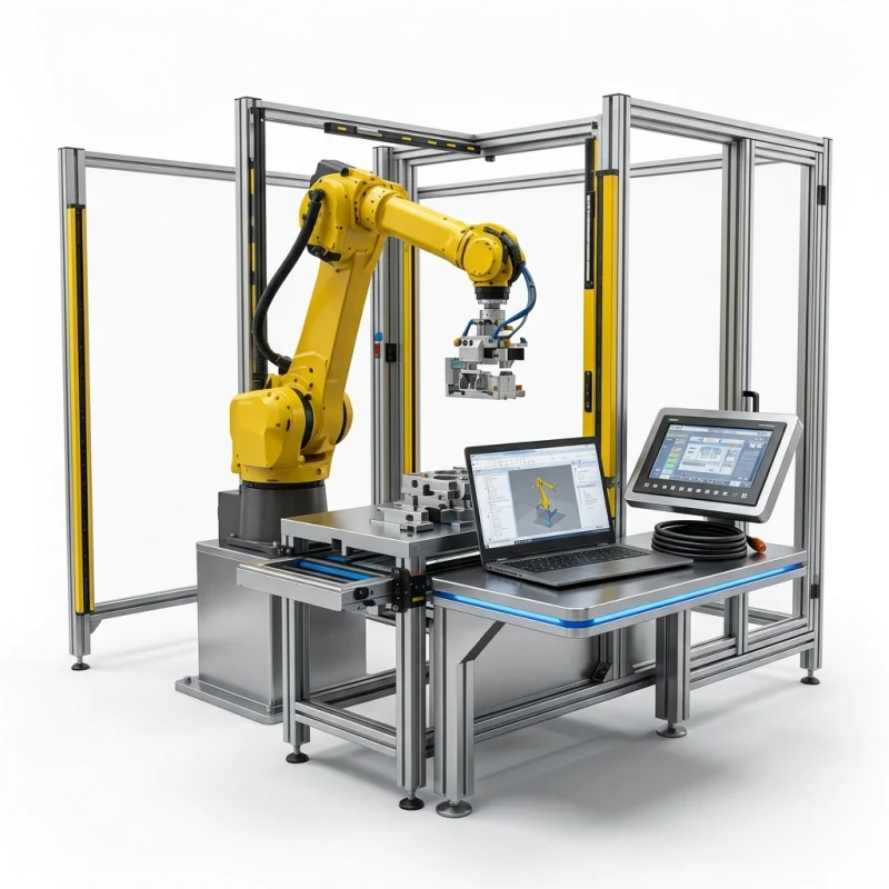 serviço de robótica industrial